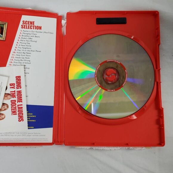 Cheaper by the Dozen DVD (Steve Martin, Family Comedy Standard Edition) - Picture 2 of 3